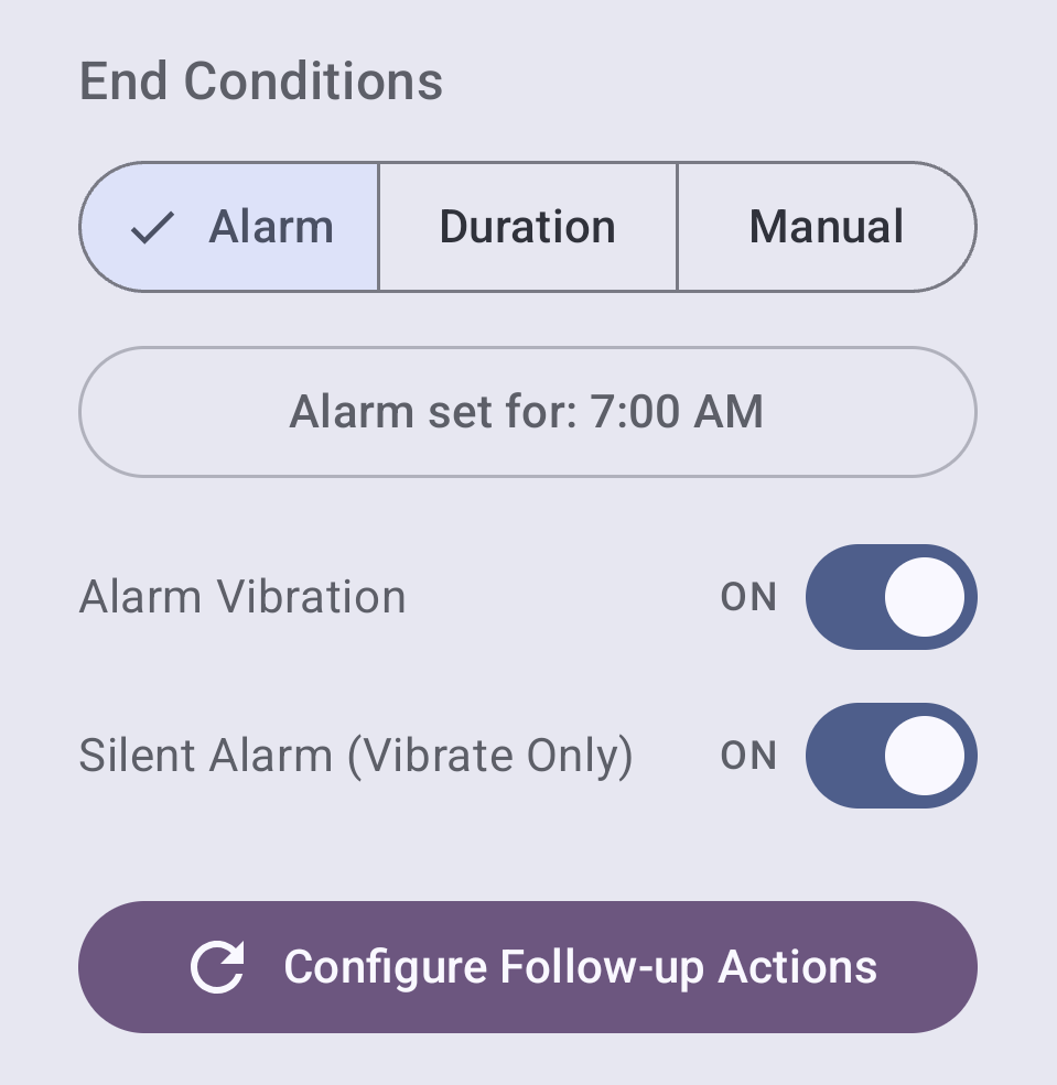 End Conditions